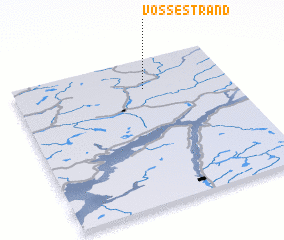 3d view of Vossestrand