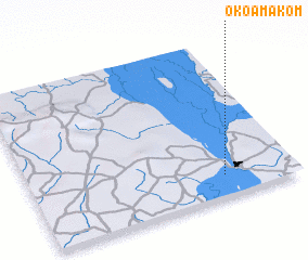 3d view of Oko Amakom