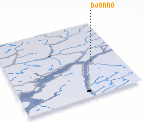 3d view of Djønno