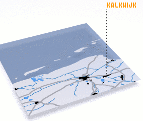 3d view of Kalkwijk