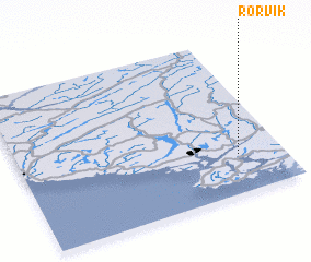 3d view of Rørvik