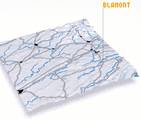 3d view of Blamont