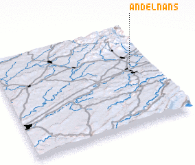 3d view of Andelnans