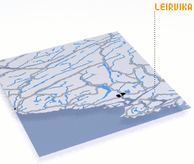 3d view of Leirvika