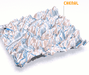 3d view of Chenal