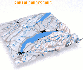 3d view of Portalban- Dessous