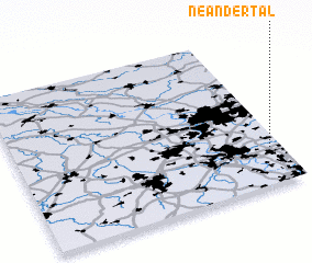 3d view of Neandertal