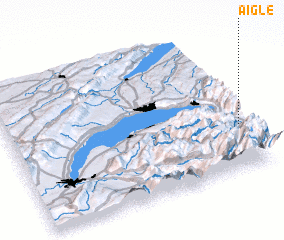 3d view of Aigle