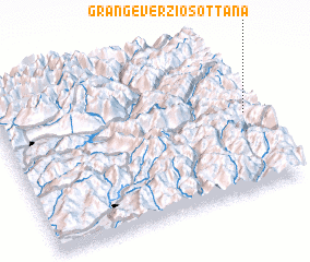 3d view of Grange Verzio Sottana