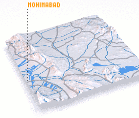 3d view of Mohīmābād