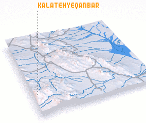 3d view of Kalāteh-ye Qanbar