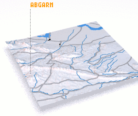 3d view of Āb Garm