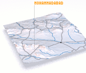 3d view of Moḩammadābād