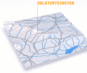 3d view of Kalāteh-ye Sheykh