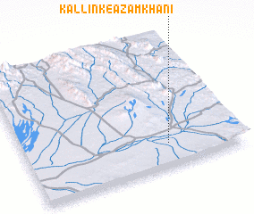 3d view of Kallīnk-e A‘z̧am Khānī