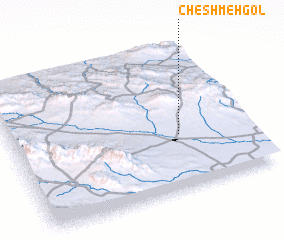 3d view of Cheshmeh Gol