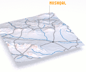 3d view of Mūshqāl