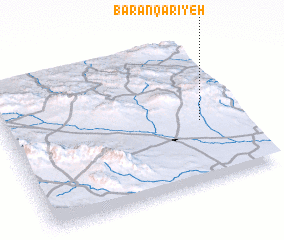 3d view of Baranqarīyeh