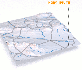 3d view of Manşūrīyeh