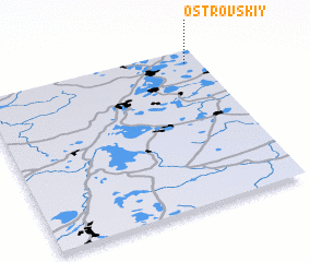 3d view of Ostrovskiy