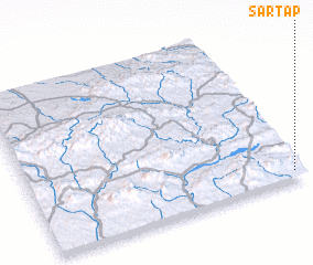 3d view of Sar Tāp