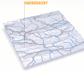 3d view of Kavār Dasht