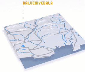 3d view of Balūchī-ye Bālā