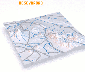 3d view of Ḩoseynābād