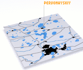 3d view of Pervomayskiy