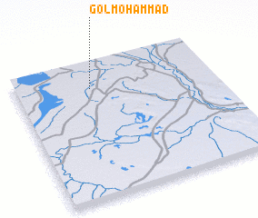 3d view of Gol Moḩammad