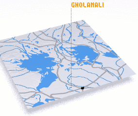3d view of Gholām ‘Alī