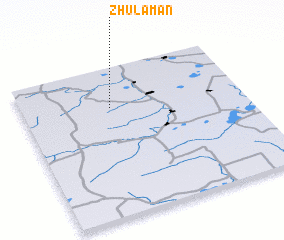 3d view of Zhulaman