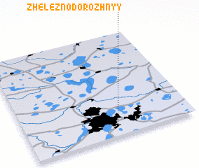 3d view of Zheleznodorozhnyy