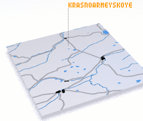 3d view of Krasnoarmeyskoye