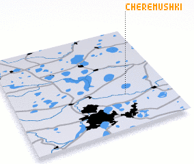 3d view of Cherëmushki