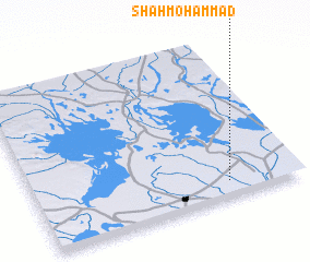 3d view of Shāh Moḩammad