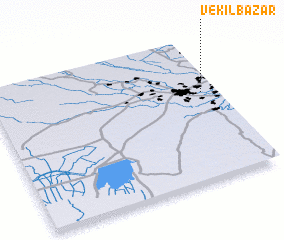 3d view of Vekilʼ-Bazar