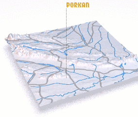 3d view of Porkān