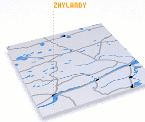 3d view of Zhylandy