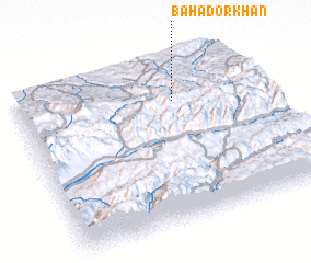 3d view of Bahādorkhān