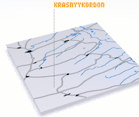 3d view of Krasnyy Kordon