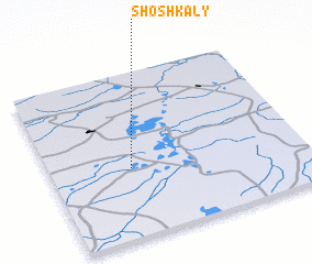 3d view of Shoshkaly