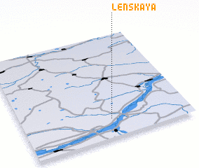 3d view of Lenskaya