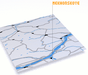 3d view of Mekhonskoye