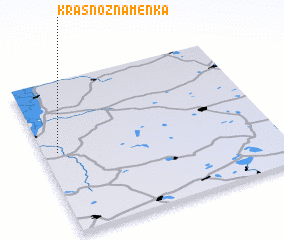 3d view of Krasnoznamenka