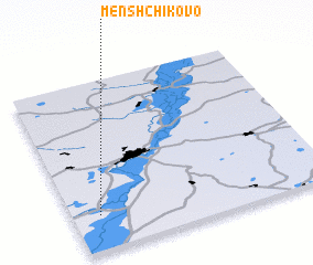 3d view of Menshchikovo