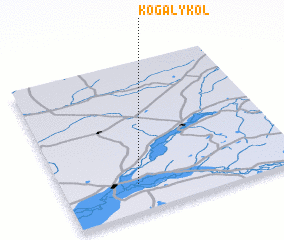 3d view of Kogalykolʼ