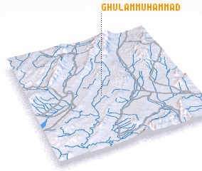 3d view of Ghulām Muhammad