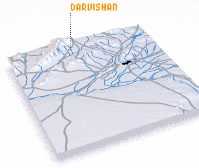 3d view of Darvīshān