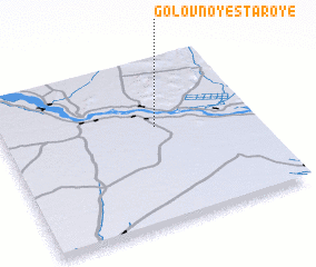 3d view of Golovnoye Staroye